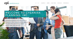 Desktop Screenshot of cyganiakplanning.com