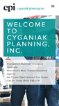 Mobile Screenshot of cyganiakplanning.com