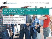Tablet Screenshot of cyganiakplanning.com